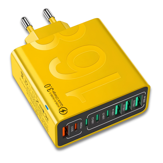 Cargador Inteligente 150W Multi Puertos con Carga Rápida